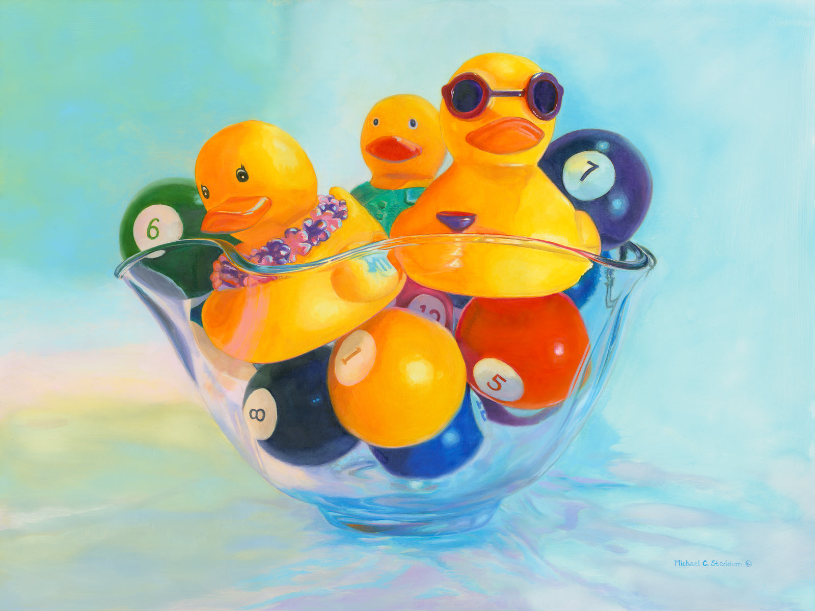 "Pool Party" Limited Edition Print