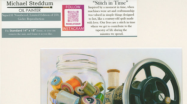 &quot;Stitch in Time&quot; Limited Edition Print