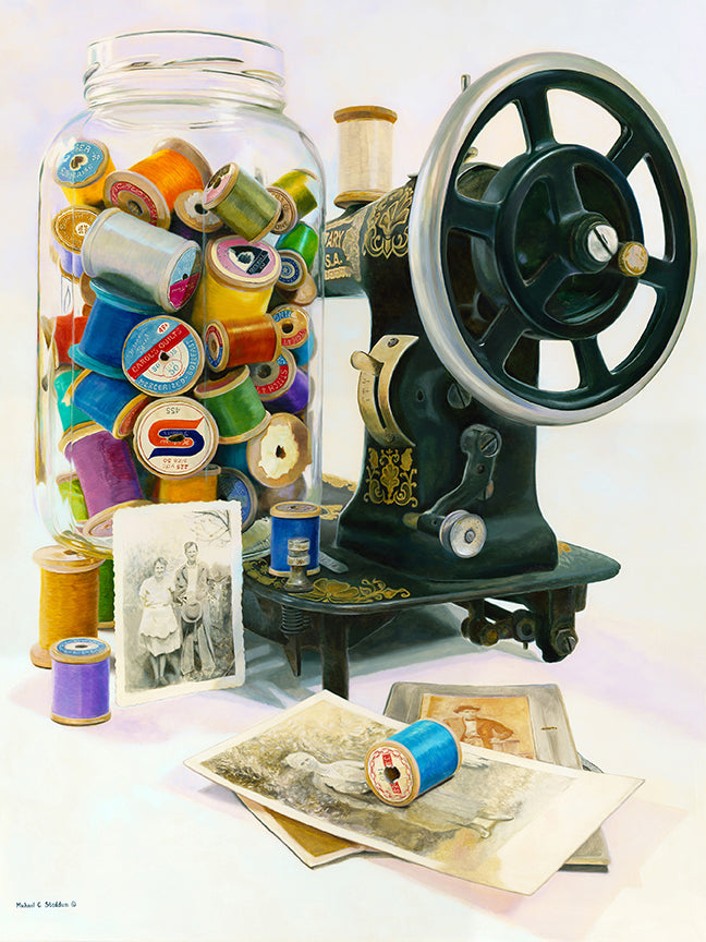 "Stitch in Time" Limited Edition Print