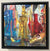 Special Order "Primary One Down" Framed 8" x 8"