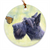 "Close Encounters" Scottish Terrier Ornament