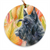 "The Visitor" Scottish Terrier Ornament