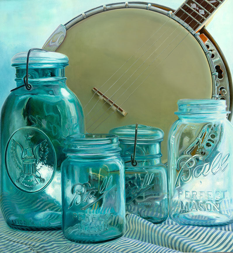 "Blueglass" Limited Edition Print