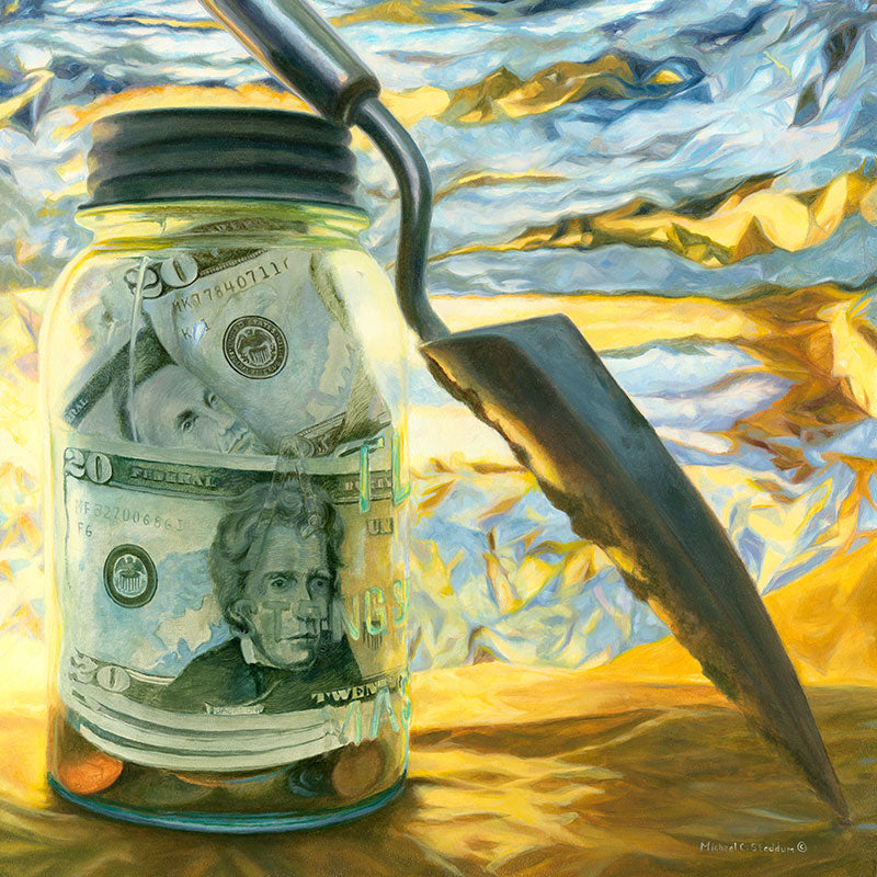 "Savings" Limited Edition Print