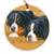 Bernese Mountain Dog CERAMIC ORNAMENT IN A GIFT BOX By Michael Steddum (Observers) Made in Missouri, Perfect Bernese Mountain Dog Gift