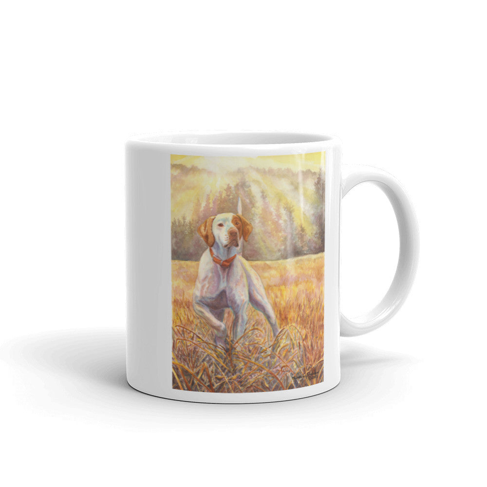 "Sunrise" Pointer 11oz Coffee Mug